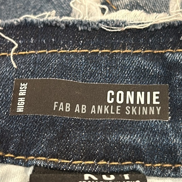 Kut From The Kloth Size 8 High Rise Connie Fab Ab Ankle Skinny Jeans - Picture 10 of 11